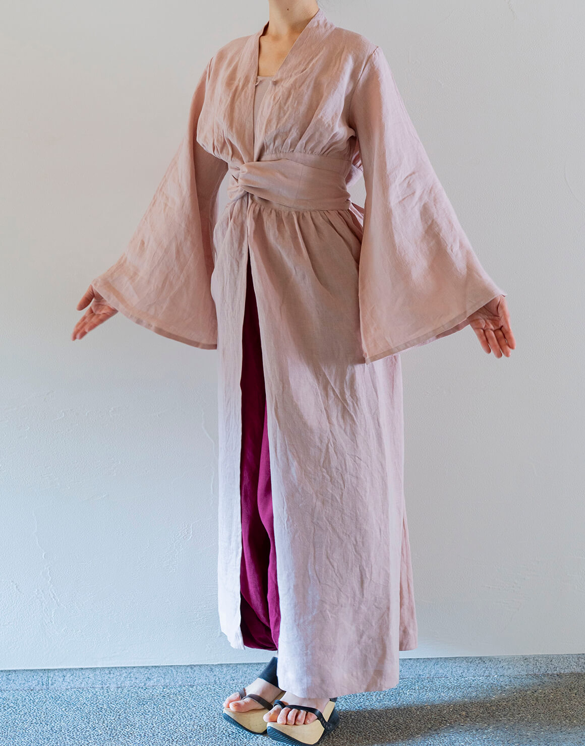 五十鈴あはせドレス 外着 灰桜