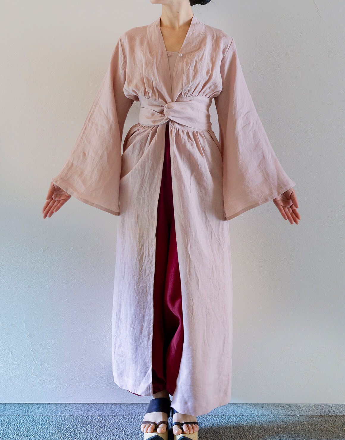 五十鈴あはせドレス 外着 灰桜