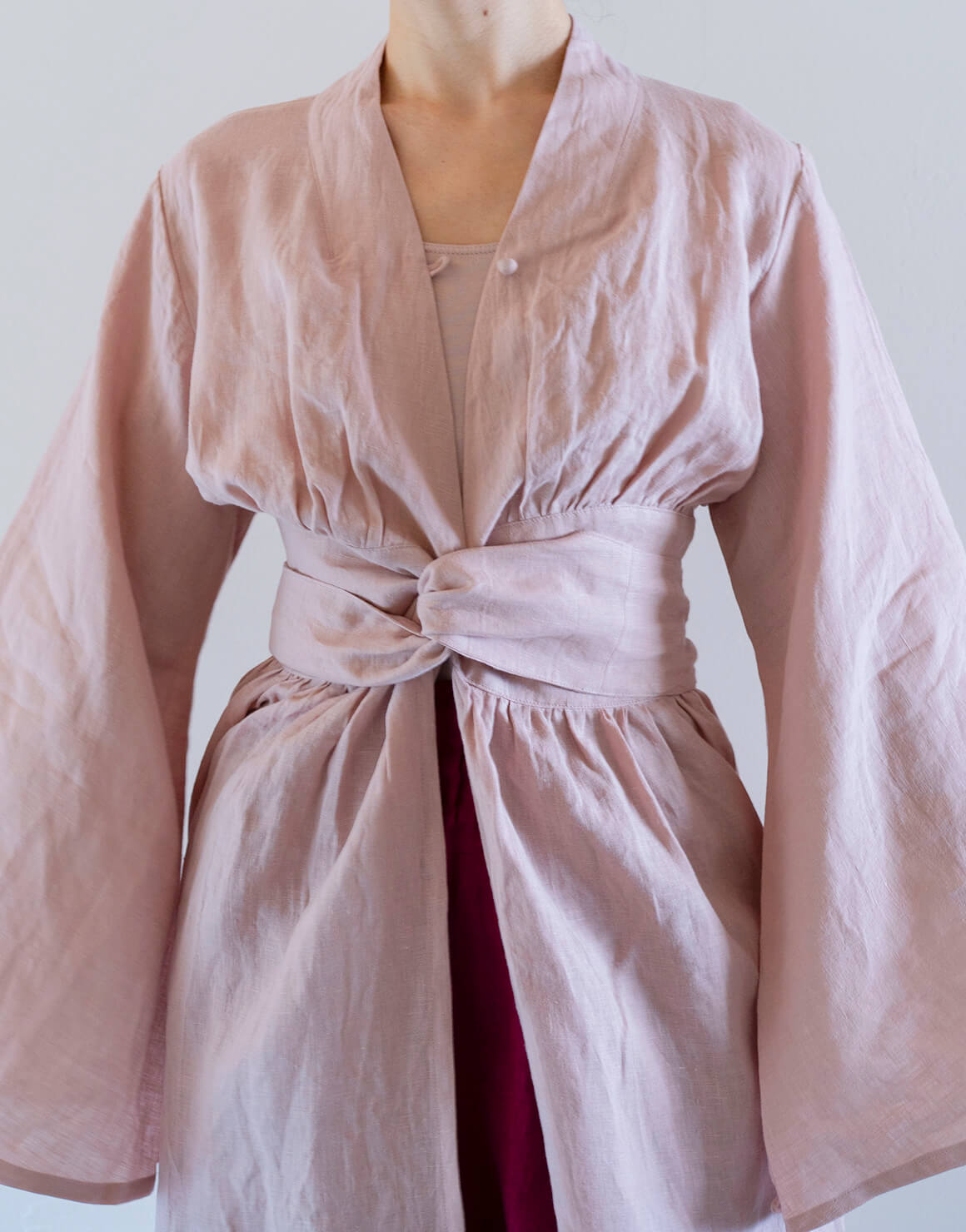 五十鈴あはせドレス 外着 灰桜