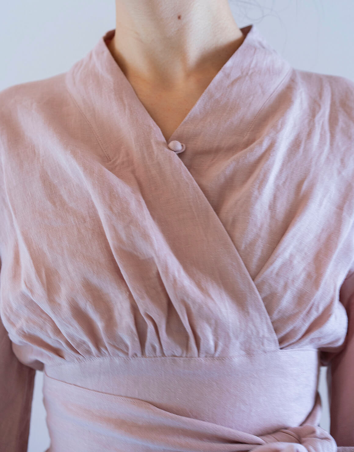 五十鈴あはせドレス 外着 灰桜