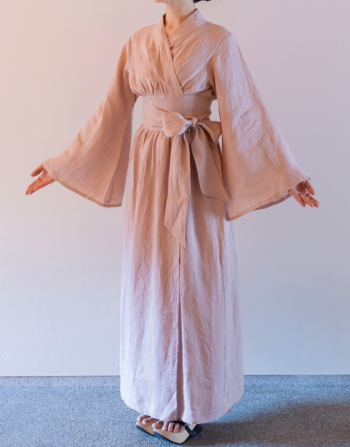 五十鈴あはせドレス 外着 灰桜