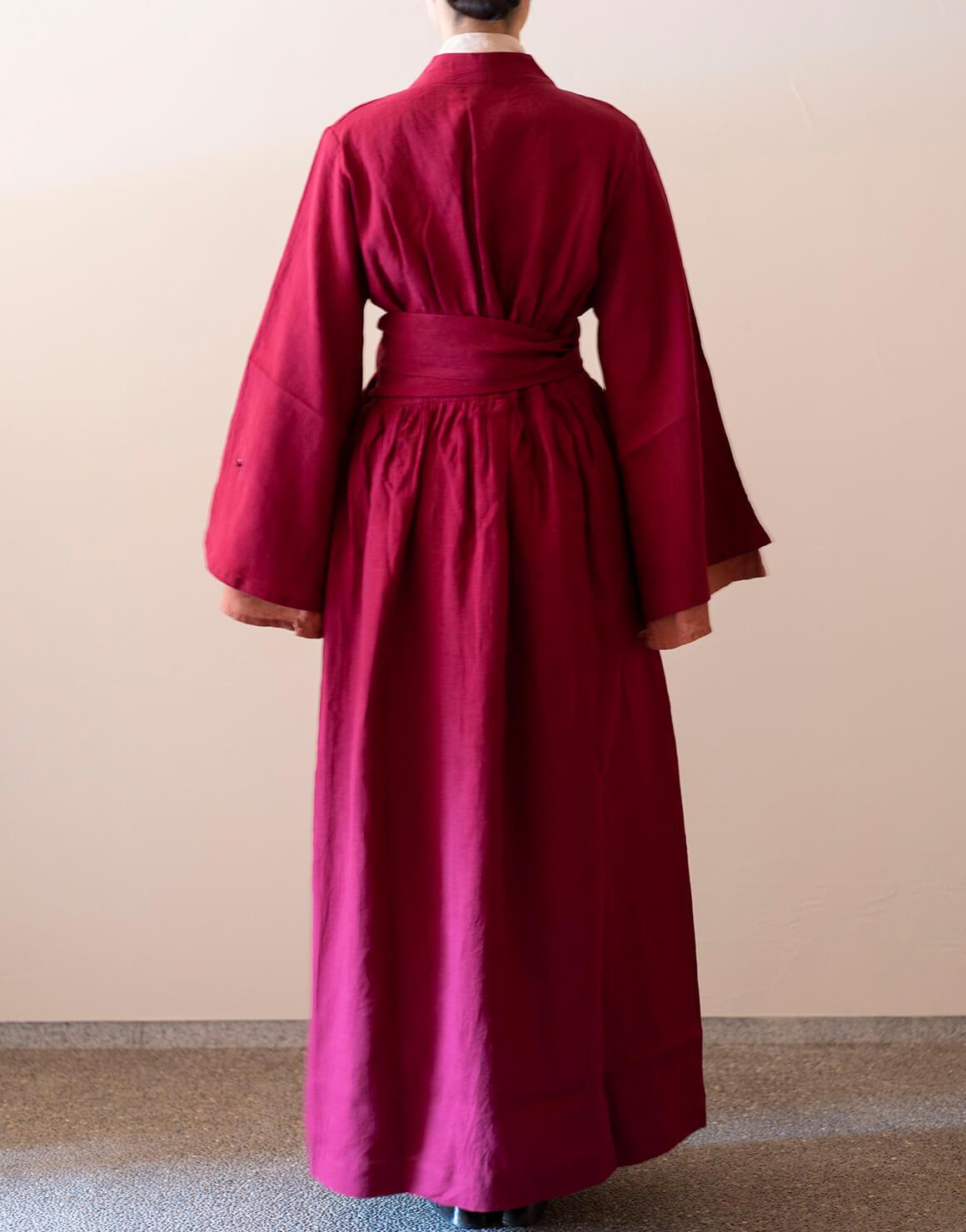 五十鈴あはせドレス 外着 蘇芳