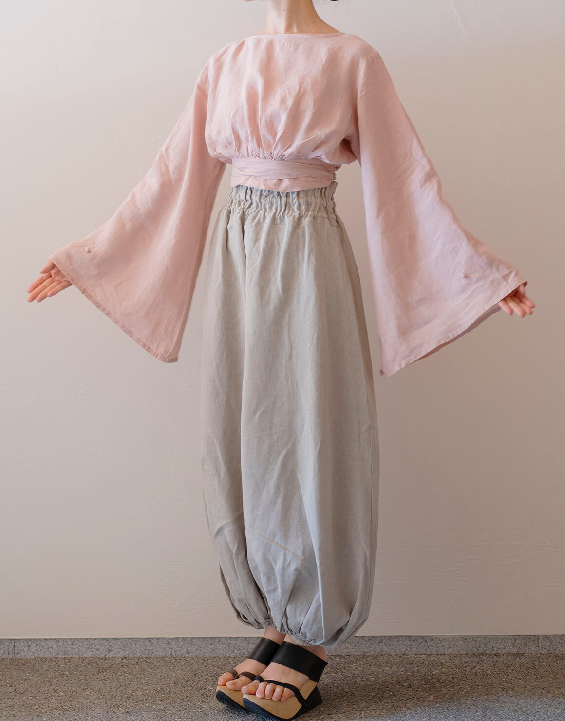 ジャスミンパンツ 生成り