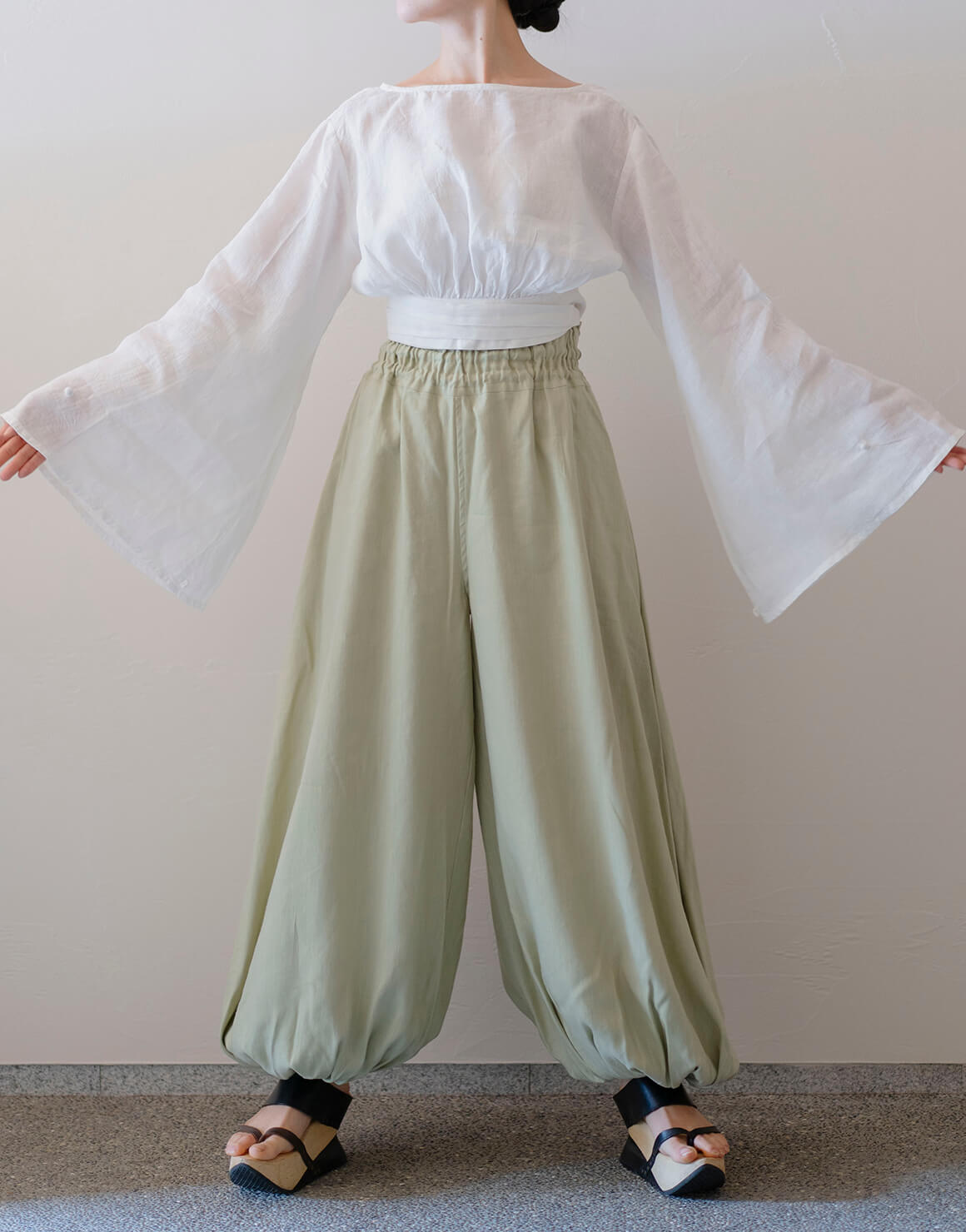 ジャスミンパンツ グリーン